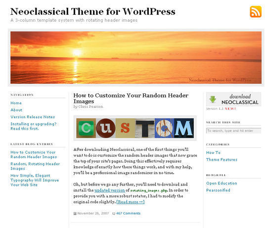 40 Excellent 3 Column WordPress Themes For Free Download 21