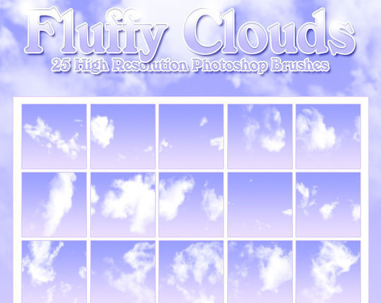 18 Free Cloud Photoshop Brushes 7