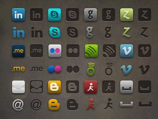 Latest Collection Of Free Icon Sets Available In PSD Format 35