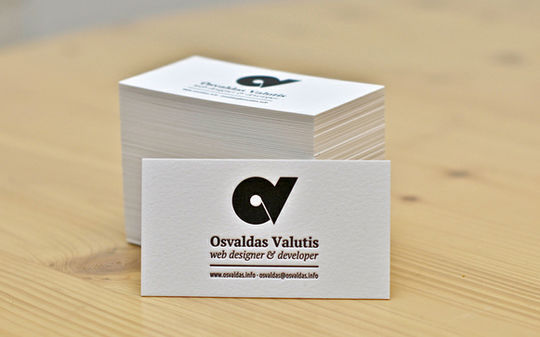 Cleverly Created White Business Cards For Your Inspiration 8