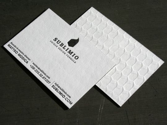 Cleverly Created White Business Cards For Your Inspiration 19