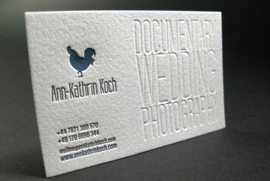 Cleverly Created White Business Cards For Your Inspiration 10