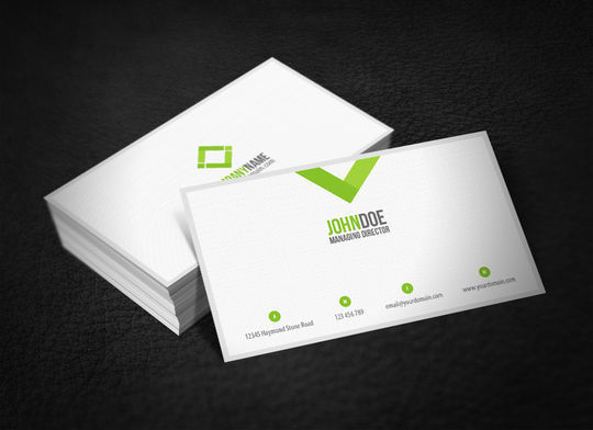 Cleverly Created White Business Cards For Your Inspiration 32