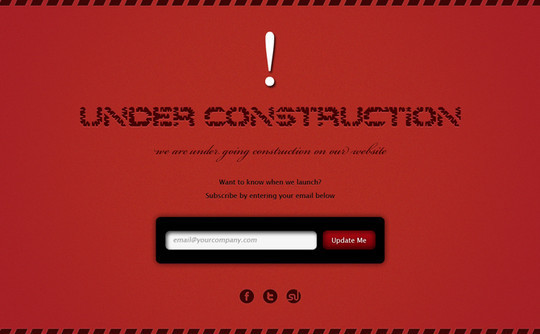 Ultimate Collection Of Free Coming Soon And Under Construction Templates 9