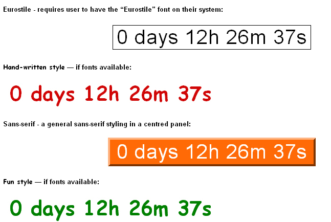 16 Cool Countdown Timer Scripts For Your Projects 11