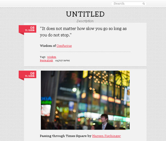 50 Elegant Free Tumblr Themes And Widgets For Blogging Experience 27