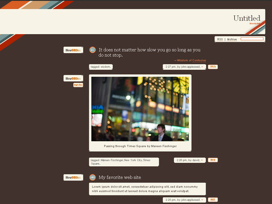 50 Elegant Free Tumblr Themes And Widgets For Blogging Experience 21