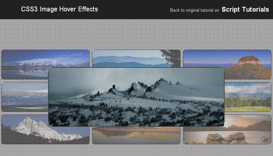 12 Free And Amazing CSS3 Image Hover Effects For Downloads 2