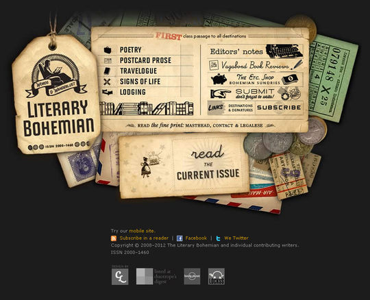 Retro And Vintage: 44 Classy Examples Of Web Designs 3