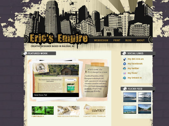 Retro And Vintage: 44 Classy Examples Of Web Designs 40