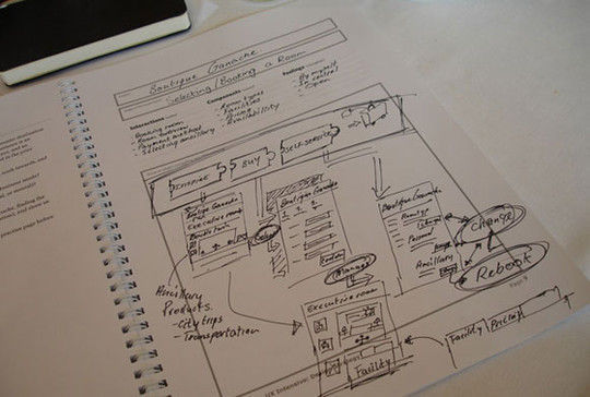 40 Examples Of Web Design Sketches And Wireframes 33