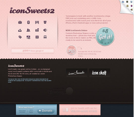 Showcase Of Beautiful Patterns And Textures In Web Design 21