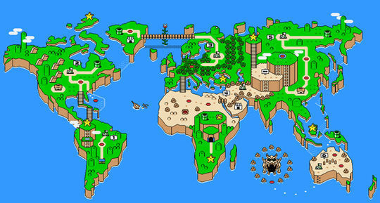 Showcase Of Creative Remakes Of The World Map 22