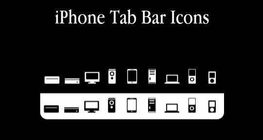 11 Useful And Free iPhone Toolbar Icon Sets 2