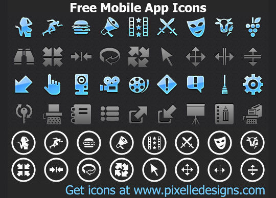 11 Useful And Free iPhone Toolbar Icon Sets 5