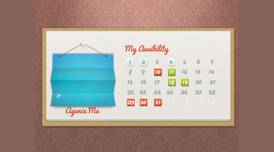 40 Useful And Free Calendar Designs In PSD Format 11