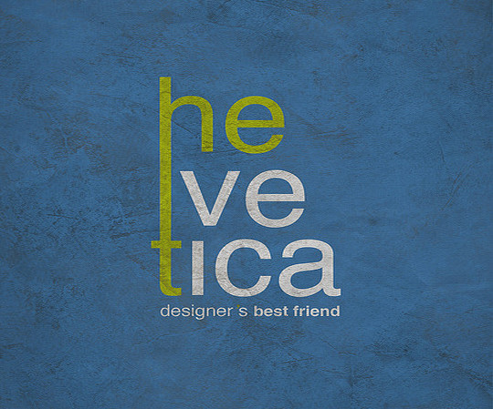 Astonishing Helvetica Typographic Poster Design 24