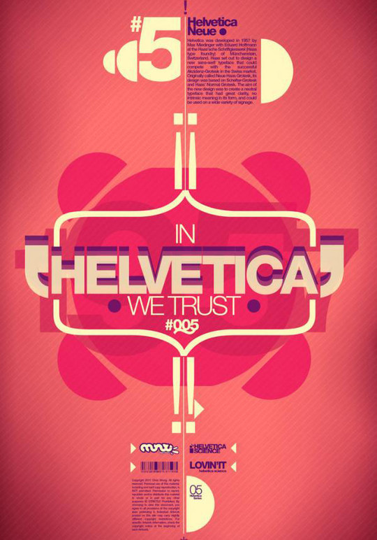 Astonishing Helvetica Typographic Poster Design 30