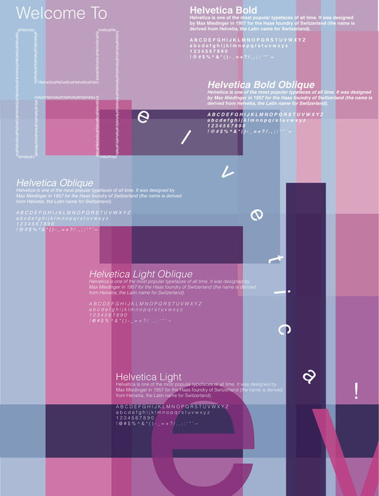 Astonishing Helvetica Typographic Poster Design 38