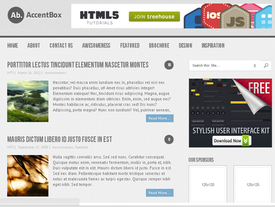 35 Free HTML5 WordPress Themes For Your Blog 3