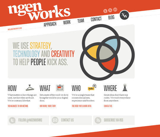 40 Inspirational Websites Powered By HTML5 23