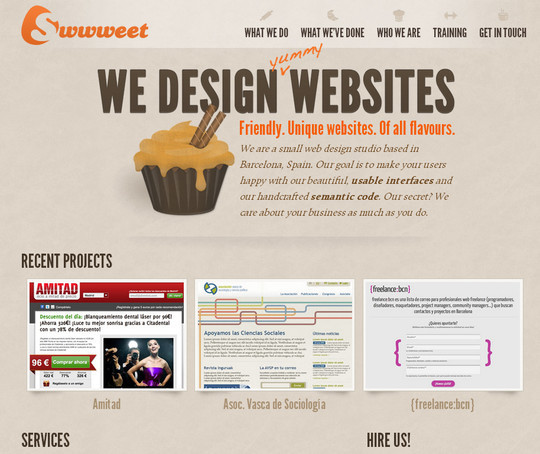 40 Inspirational Websites Powered By HTML5 3