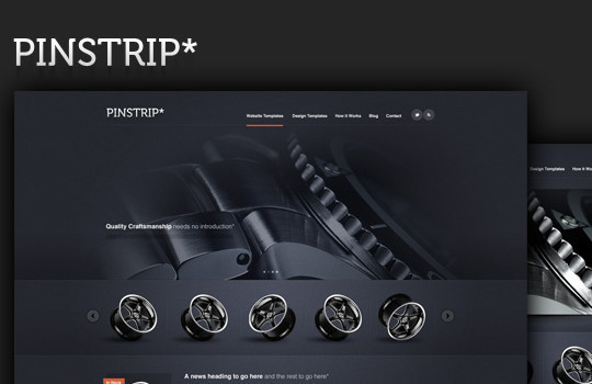 17 Free PSDs Of Website Themes 5