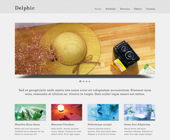 17 Free PSDs Of Website Themes 9