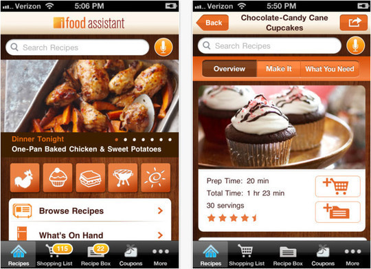 22 Free Food And Recipe iPhone Apps 17
