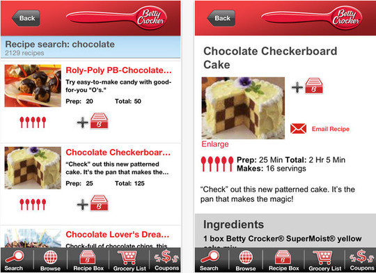 22 Free Food And Recipe iPhone Apps 6