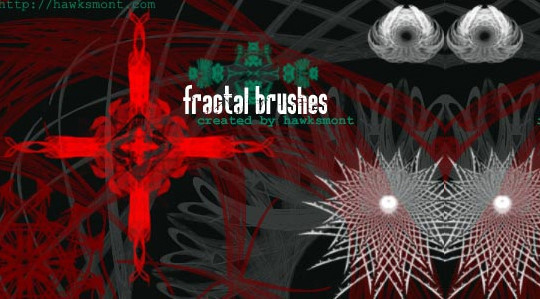 45+ Free Vibrant Fractal Photoshop Brush Packs 7