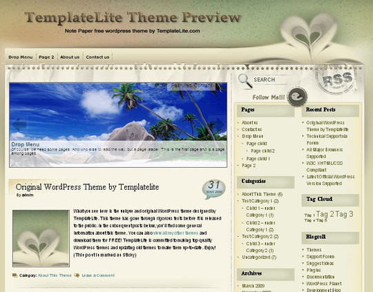 40 Beautiful 3 Column WordPress Themes For Free Download 33