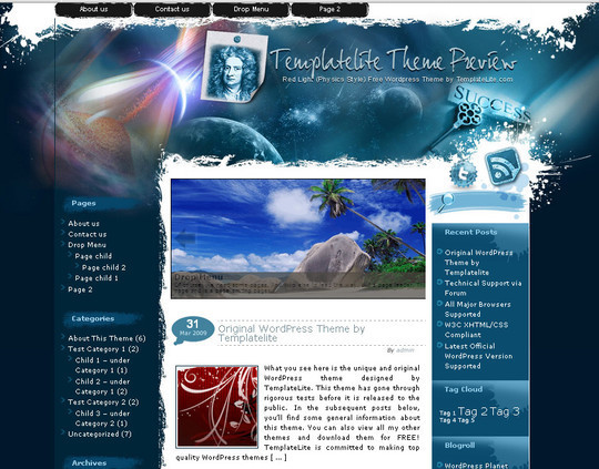 40 Beautiful 3 Column WordPress Themes For Free Download 20