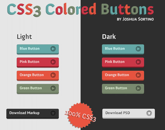 40 CSS3 Animated Button Tutorials And Experiments 5