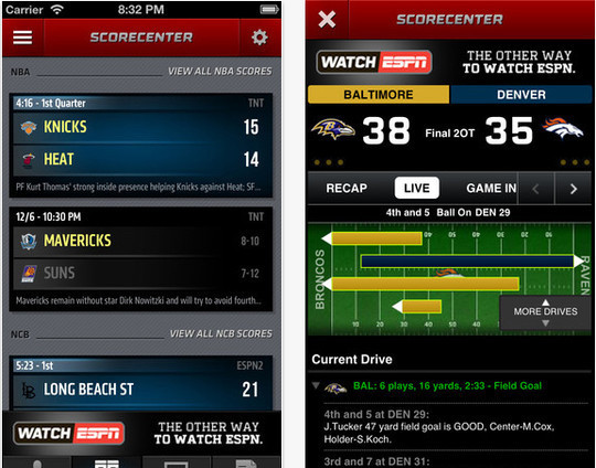 16 Best Free Sports Apps For iPhone And iPad 11