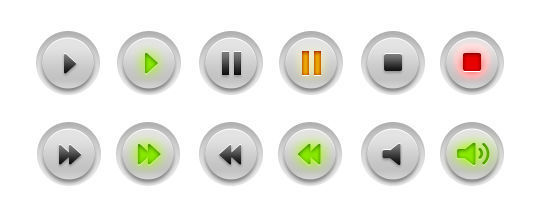 45 Free And Useful Web Buttons In PSD Format 11