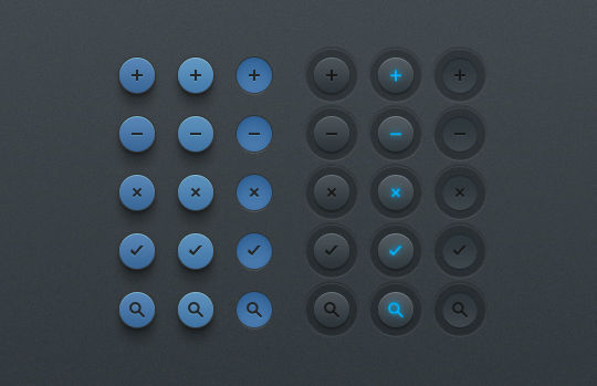 45 Free And Useful Web Buttons In PSD Format 9