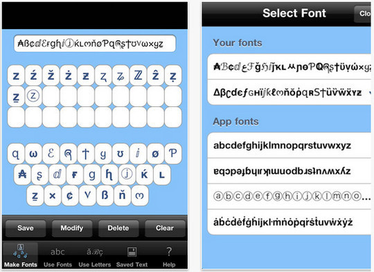 12 Free Font Apps For iPhone And iPad 2