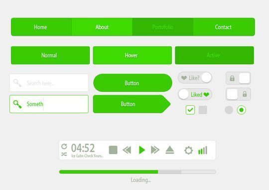 45 Fresh Web And Mobile UI Kits With PSD Files For Designer 35