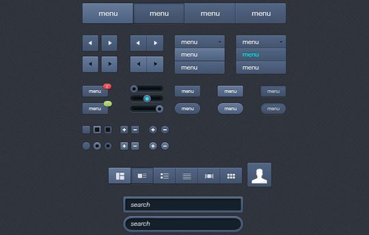 45 Fresh Web And Mobile UI Kits With PSD Files For Designer 27