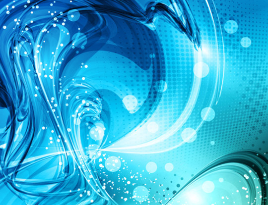 20 Free Water Wave & Bubbles Vector Backgrounds 11