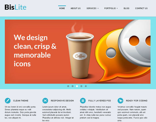 50 High Quality Free HTML5 And CSS3 Web Templates 5