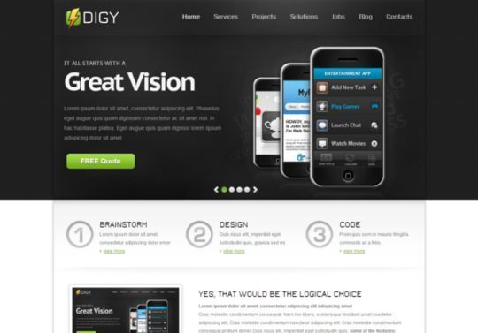 50 High Quality Free HTML5 And CSS3 Web Templates 38