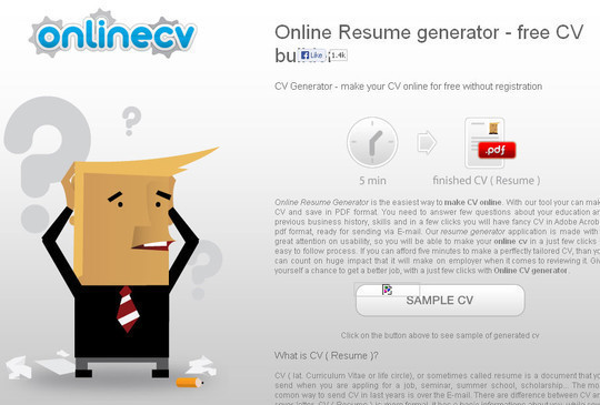 11 Free Online Tools To Create Professional Resume 6