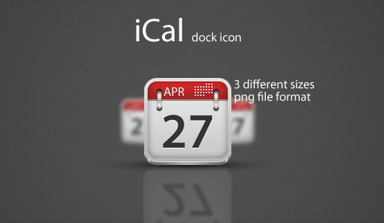 45 Stunning Calendar Icon Sets For Free Download 4