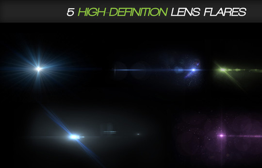 17 High Quality Lens Flare Textures 12