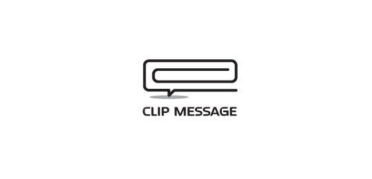 23 Creative Paper Clip Logo Designs 23