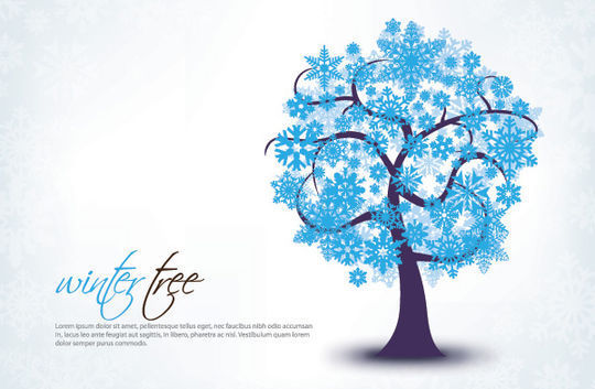 20 Beautiful Vector Trees And Leaves For Designers 1
