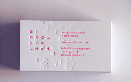 44 More Clean And White Business Cards For Your Inspiration 26