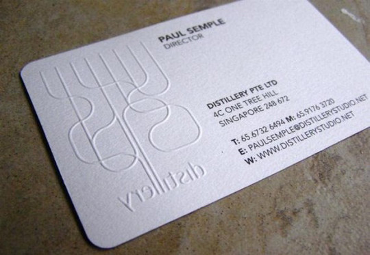 44 More Clean And White Business Cards For Your Inspiration 10